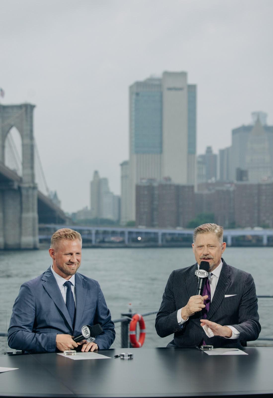 Kasper & Peter Schmeichel unite on Fox for England v France